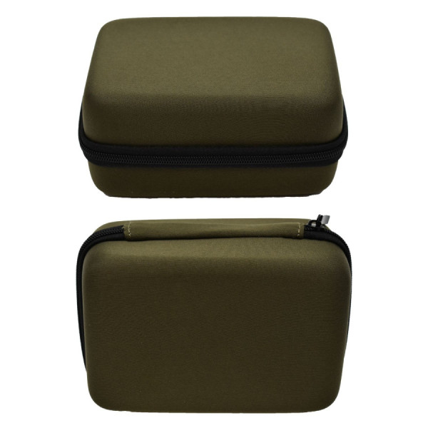 Boite de rangement coquée couleur kaki 